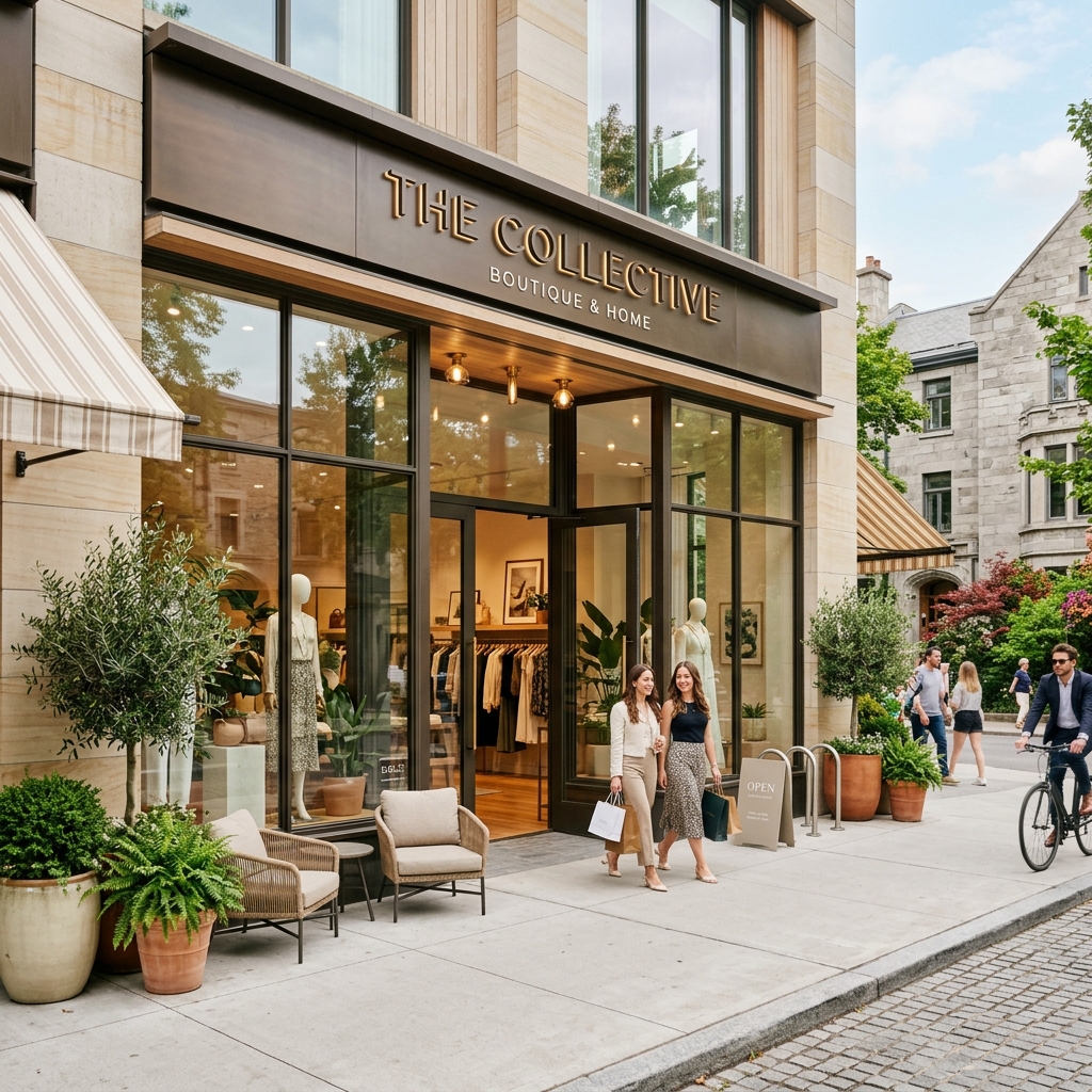 Modern Shop Exterior